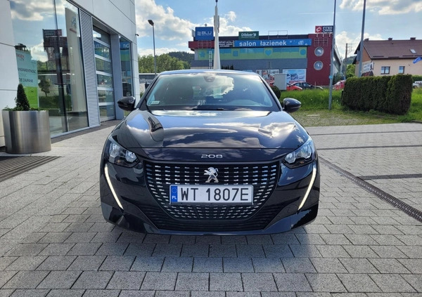 Peugeot 208 cena 59900 przebieg: 17234, rok produkcji 2021 z Knyszyn małe 352